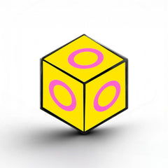 Intersex Flag - Flag Cube Pin