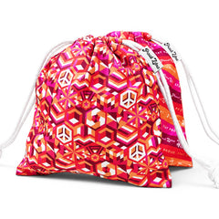 Lesbian Pride Flag Drawstring Bag