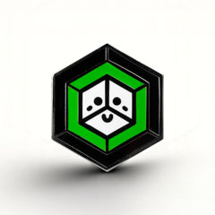 Neutrois Flag - Proud Cube Pin