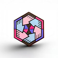Omnisexual Flag - Community Cube Pin