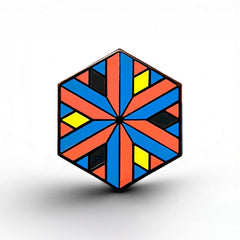 Polyamory Flag - Identity Cube Pin