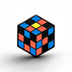 Polyamory Flag - Rubik's Cube Pin