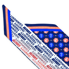 Polyamory Pride Flag Twilly Scarf