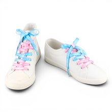 Load image into Gallery viewer, Trans Pastel Shoelaces — studio pair shot
