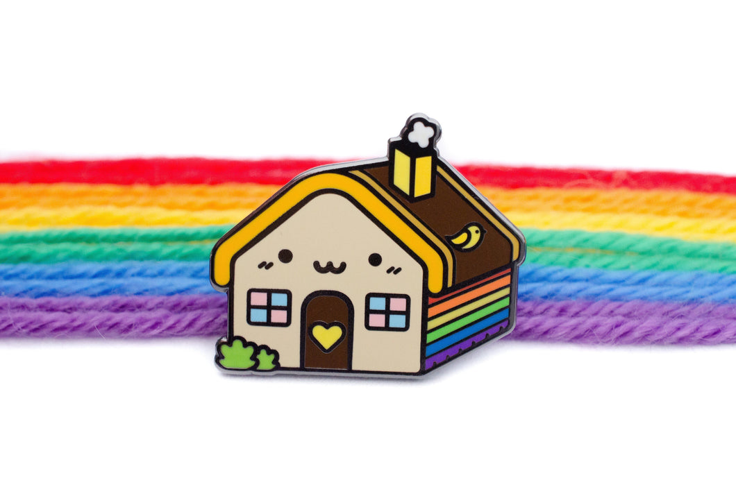 A Home For Everyone Lapel Pin-Pride Pin-PANHFE01