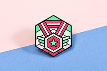 Load image into Gallery viewer, Abrosexual Flag - Medal Cube Pin-Pride Pin-PCMC_ABRO
