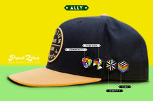 Load image into Gallery viewer, Ally Flag - Community Cube Pin-Pride Pin-PCCC_ALLY
