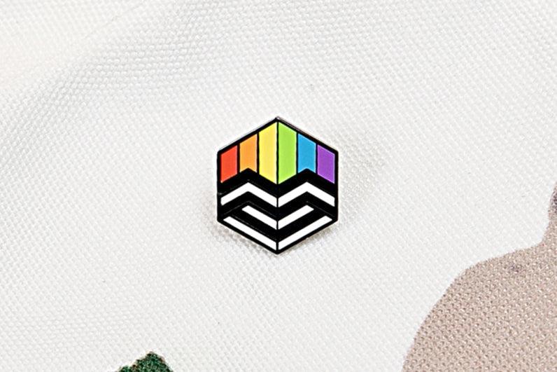 Ally Flag - Love Cube Pin-Pride Pin-PCHC_ALLY