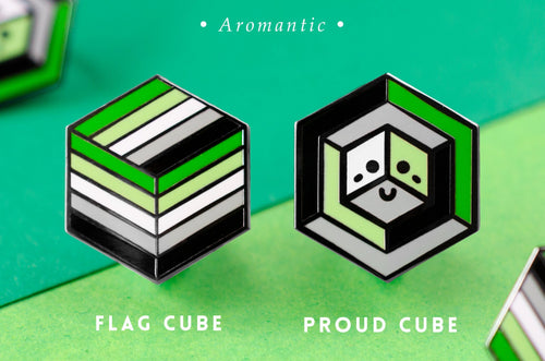 Aromantic Flag - 1st Edition Pins [Set]