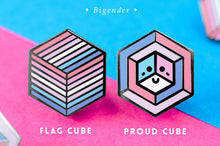 Load image into Gallery viewer, Bigender Flag - 1st Edition Pins [Set]-Pride Pin-BIGD_ED1
