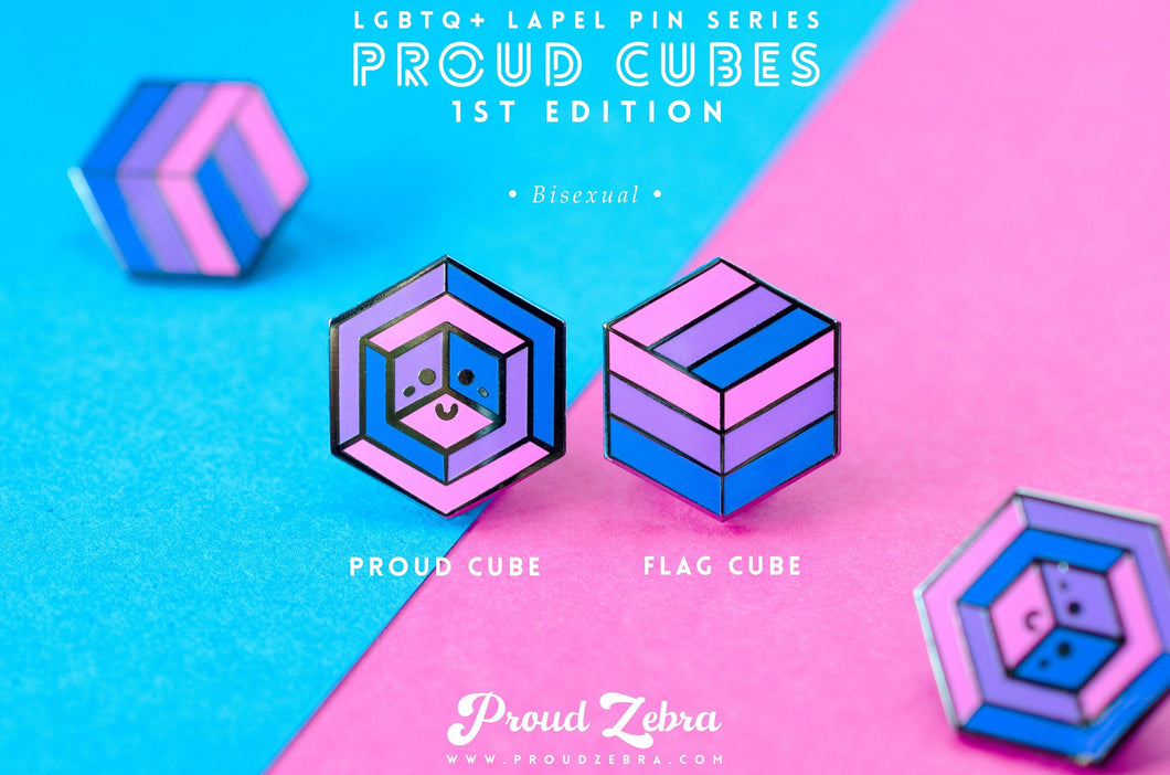 Bisexual Flag - 1st Edition Pins [Set]-Pride Pin-BISX_ED1