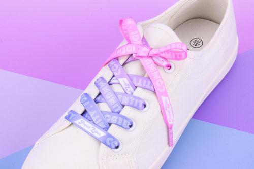 Bisexual Pastel Shoelaces