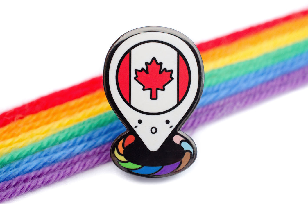 Canada Location Lapel Pin-Pride Pin-PLCCA01
