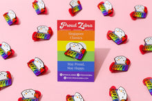 Load image into Gallery viewer, Chope! Flag Tissue Pin-Pride Pin-SGC_CPTP
