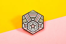 Load image into Gallery viewer, Demigirl Flag - 4th Edition Pins [Set]-Pride Pin-PCMC_DEMG
