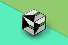 Load image into Gallery viewer, Demiromantic Flag - Flag Cube Pin-Pride Pin-PCFC_DEMR
