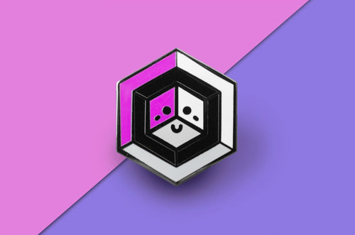 Demisexual Flag - Proud Cube Pin