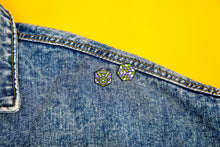 Load image into Gallery viewer, Genderqueer Flag - 4th Edition Pins [Set]-Pride Pin-GENQ_ED4
