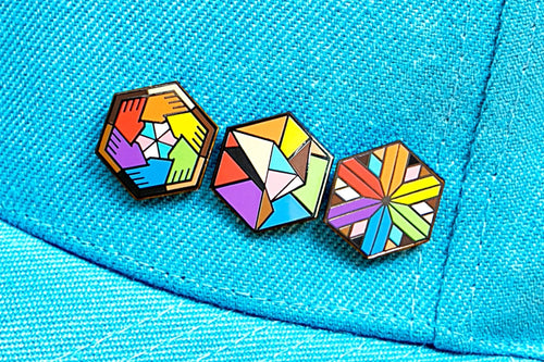 Inclusive Flag - 2nd Edition Pins [Set]
