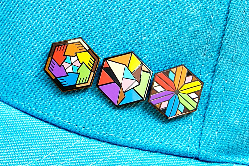 Inclusive Flag - 2nd Edition Pins [Set]-Pride Pin-INCL_ED2