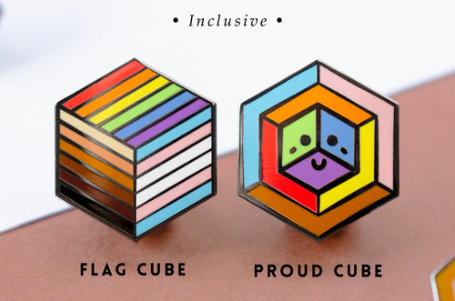 Inclusive Rainbow Flag - 1st Edition Pins [Set]
