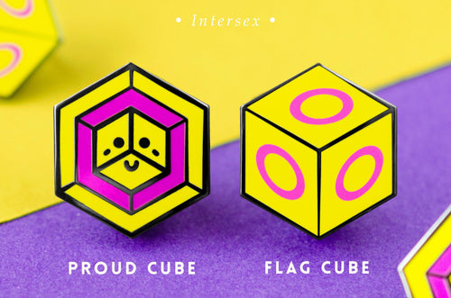 Intersex Flag - 1st Edition Pins [Set]