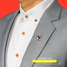 Load image into Gallery viewer, Non-Binary Flag - 2nd Edition Pins [Set]-Pride Pin-ENBY_ED2
