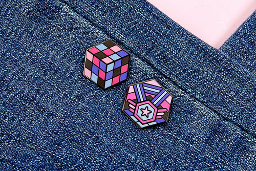 Omnisexual Flag - 4th Edition Pins [Set]