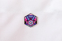 Load image into Gallery viewer, Omnisexual Flag - Medal Cube Pin-Pride Pin-PCMC_OMNI
