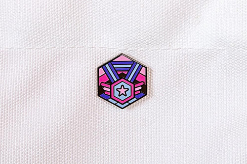 Omnisexual Flag - Medal Cube Pin