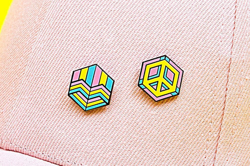 Pansexual Flag - 3rd Edition Pins [Set]