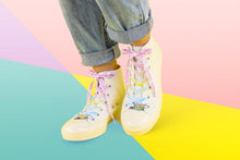 Load image into Gallery viewer, Pansexual Pride Flag White Shoelaces-Pride Shoelaces-LLSL_SLWH_PANS_45IN
