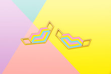 Load image into Gallery viewer, Pansexual Pride Flag White Shoelaces-Pride Shoelaces-SLWH_PANS_45IN
