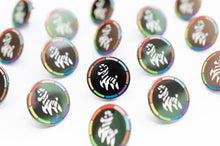 Load image into Gallery viewer, Proud Zebra Logo Lapel Pin-PANLOGO01
