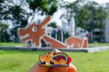 Load image into Gallery viewer, Rainbow Dragon Playground Pin-Pride Pin-SGC_RBDP
