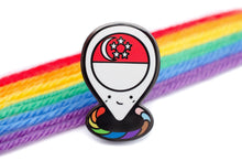 Load image into Gallery viewer, Singapore Location Enamel Pin-Pride Pin-PLCSG01
