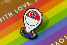 Load image into Gallery viewer, Singapore Location Enamel Pin-Pride Pin-PLCSG01
