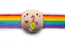 Load image into Gallery viewer, Support Queer Art Lapel Pin-Pride Pin-PANDOS01
