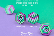 Load image into Gallery viewer, Toric Flag - Flag Cube Pin-Pride Pin-PCFC_TORI
