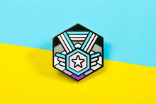 Load image into Gallery viewer, Trans Asexual Pride - Flag Cube Pin-Pride Pin-PCMC_TRAN_ASEX
