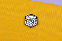 Load image into Gallery viewer, Trans Asexual Pride - Flag Cube Pin-Pride Pin-PCFC_TRAN_ASEX
