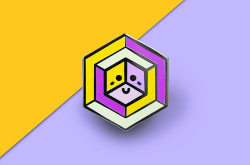 Trixic Flag - Proud Cube Pin
