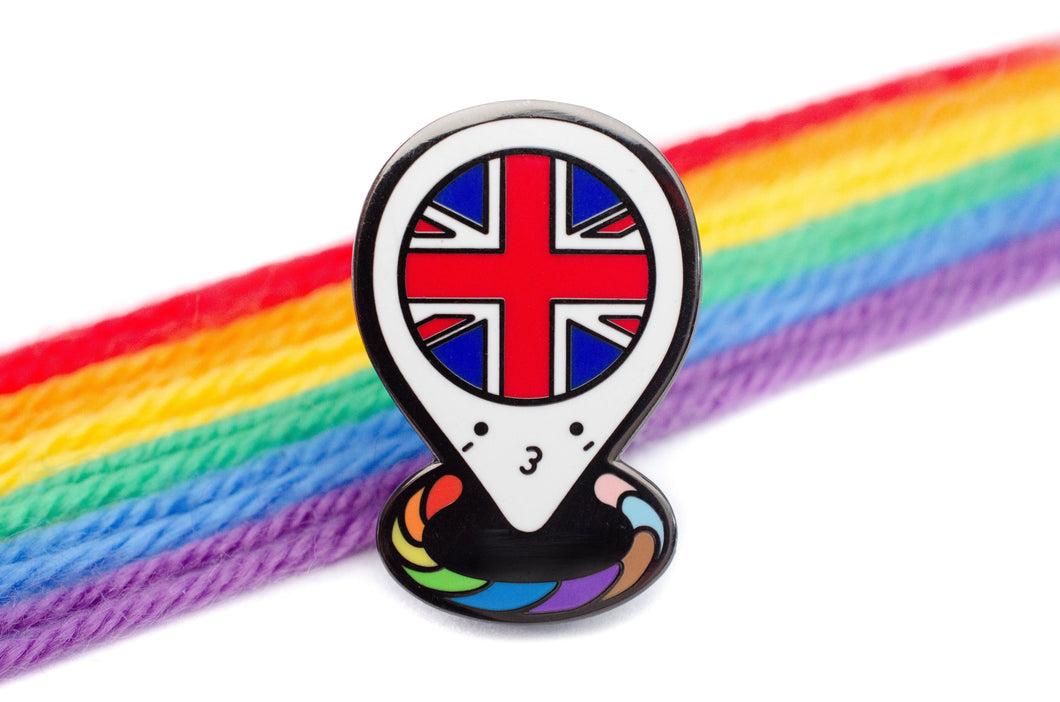 United Kingdom Location Lapel Pin-Pride Pin-PLCUK01